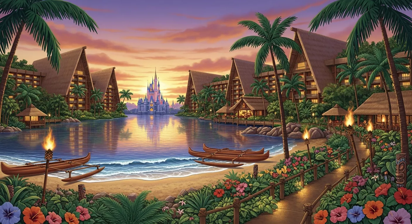 The Rich History of the Polynesian Village Resort